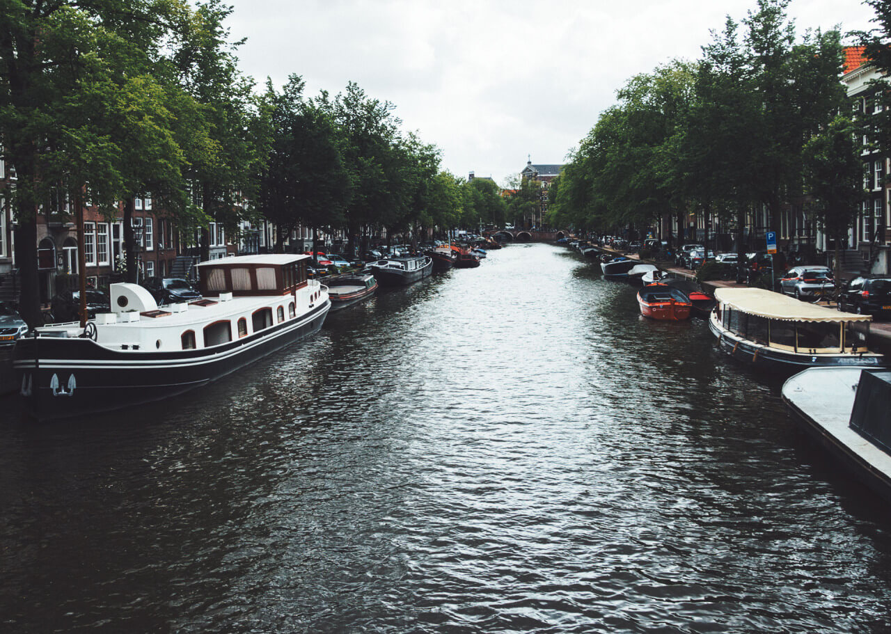 amsterdam canals by jay mantri